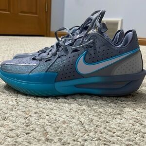 Nike Blue and Gray Sports Sneakers GT cut 3
